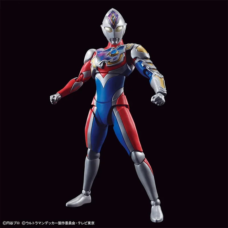 Bandai Original Genuine Figure rise Standard Ultraman Decker FLASH TYPE Assembly Anime Action Figure Model Toys Gift Collectible