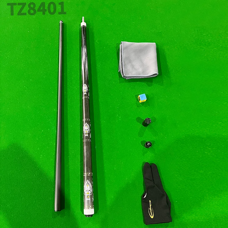 

2026 Popular Premium Quality Carbon Fiber 3-PC Billiard Pool Game Jump Break Punch Cue Stick/Taco With Uni-loc for Sale