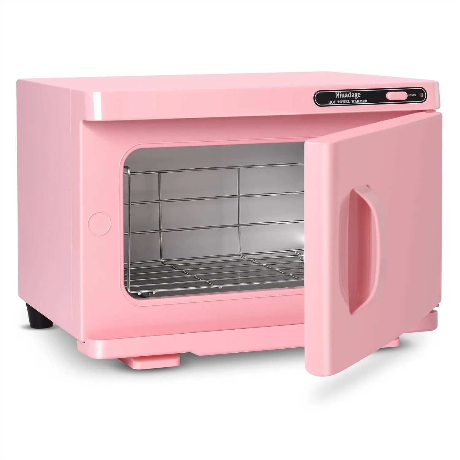 

Hot Towel Warmer Cabinet 8L, Facial & Spa Towel Warmer with Auto Reheat, Salon & Home Use, Pink