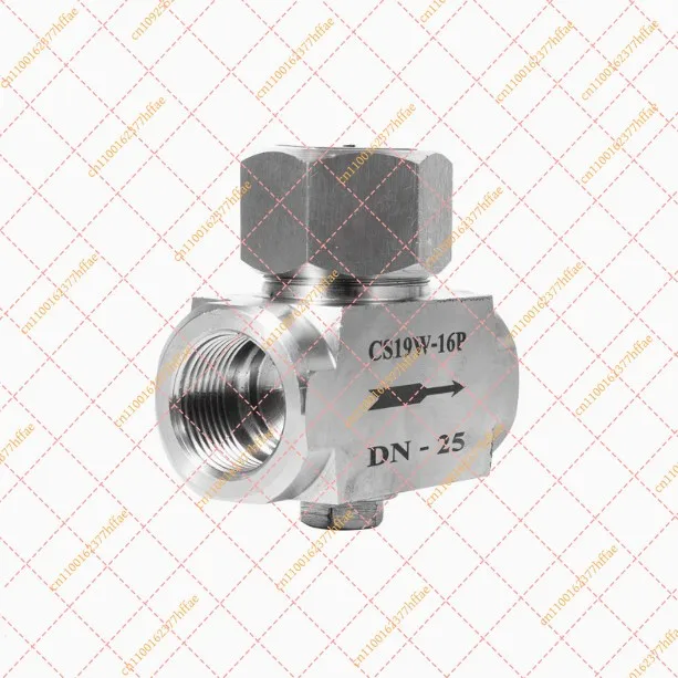 CS19W-16P Stainless Steel Steam Trap, Y-Type Thermal Power Wire Connection (DN15 / DN25)
