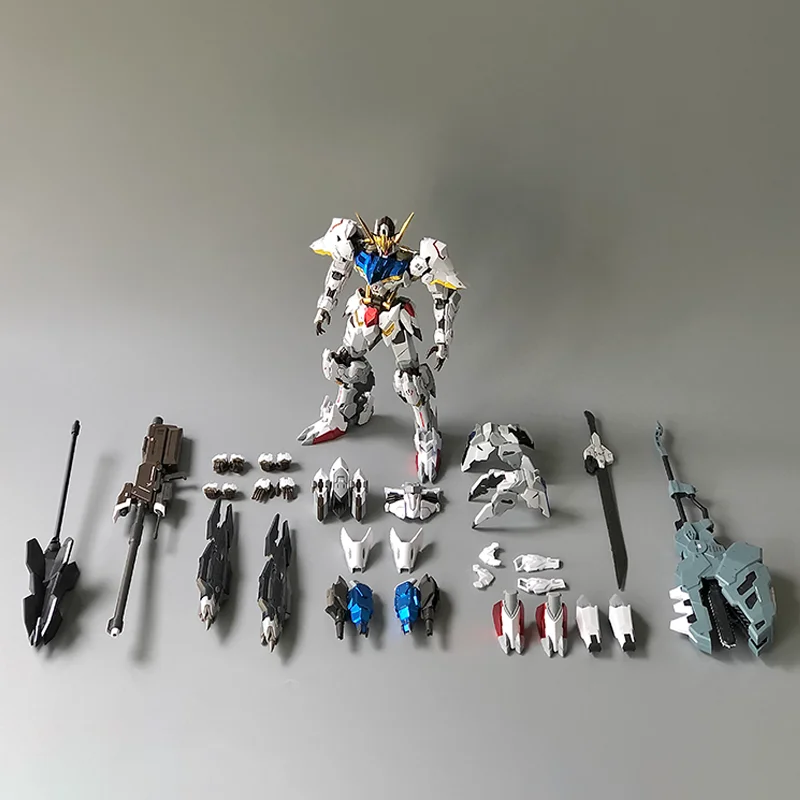 

In Stock 8818 Hirm Barbatos Mg 1/100 The Fourth And Sixth Form Assembly Model Kit Action Figures Cool Model Toys Mecha Plastic