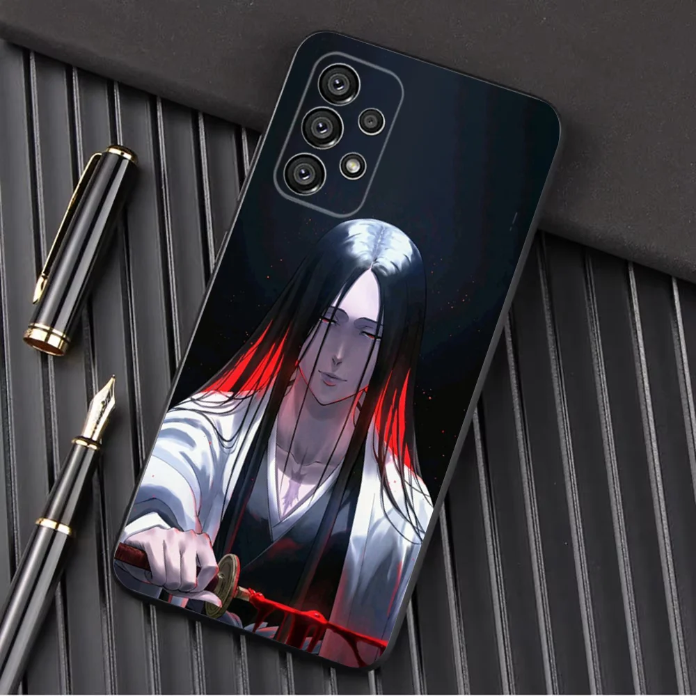 Retsu U-Unohana Phone Case For Samsung Galaxy A13,A21s,A22,A31,A32,A52,A53,A71,A80,A91 Soft Black Shell