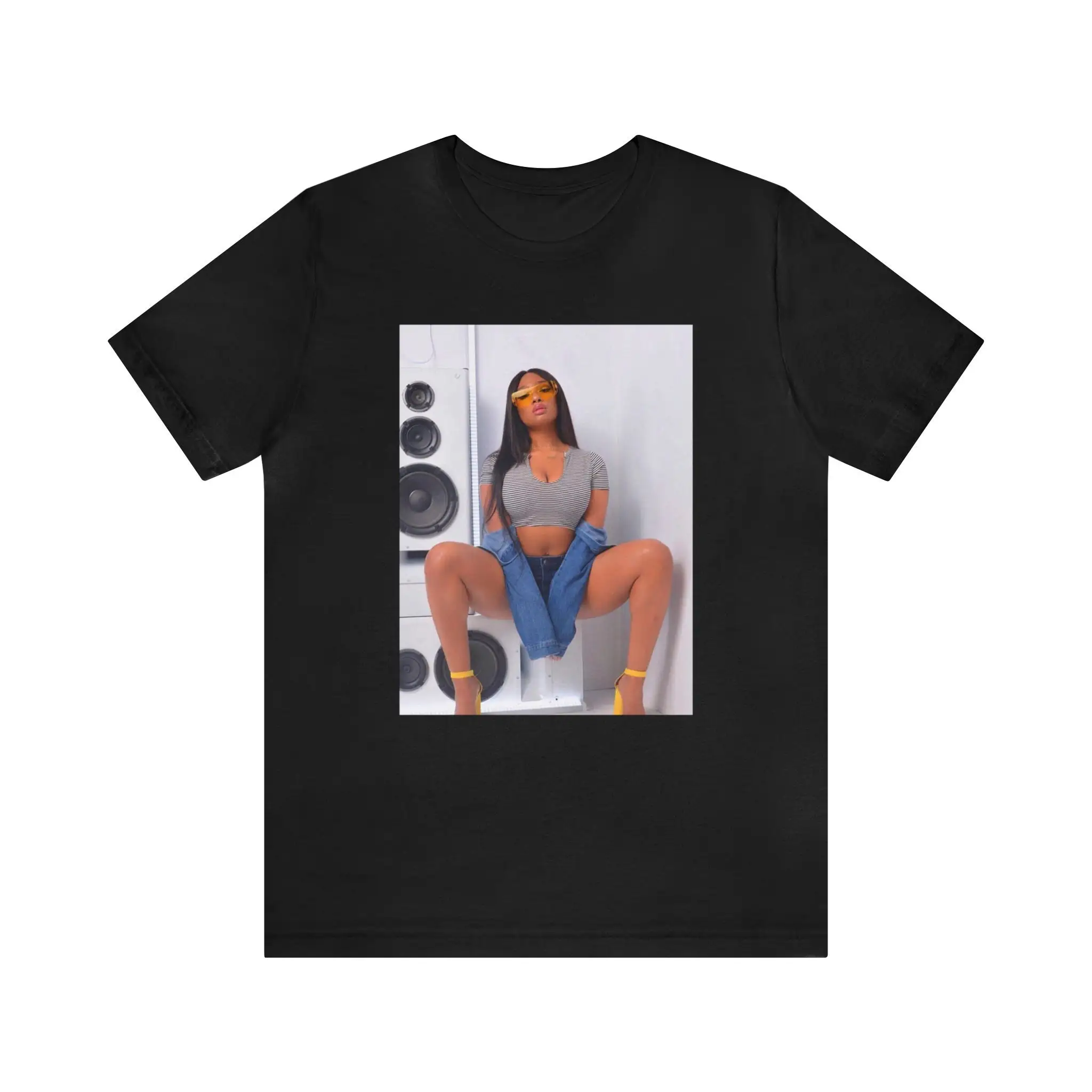 Megan Thee Stallion Aesthetic Premium camiseta Rap Birthday Hip Hop Streetwear, Bootleg Minimal, moda