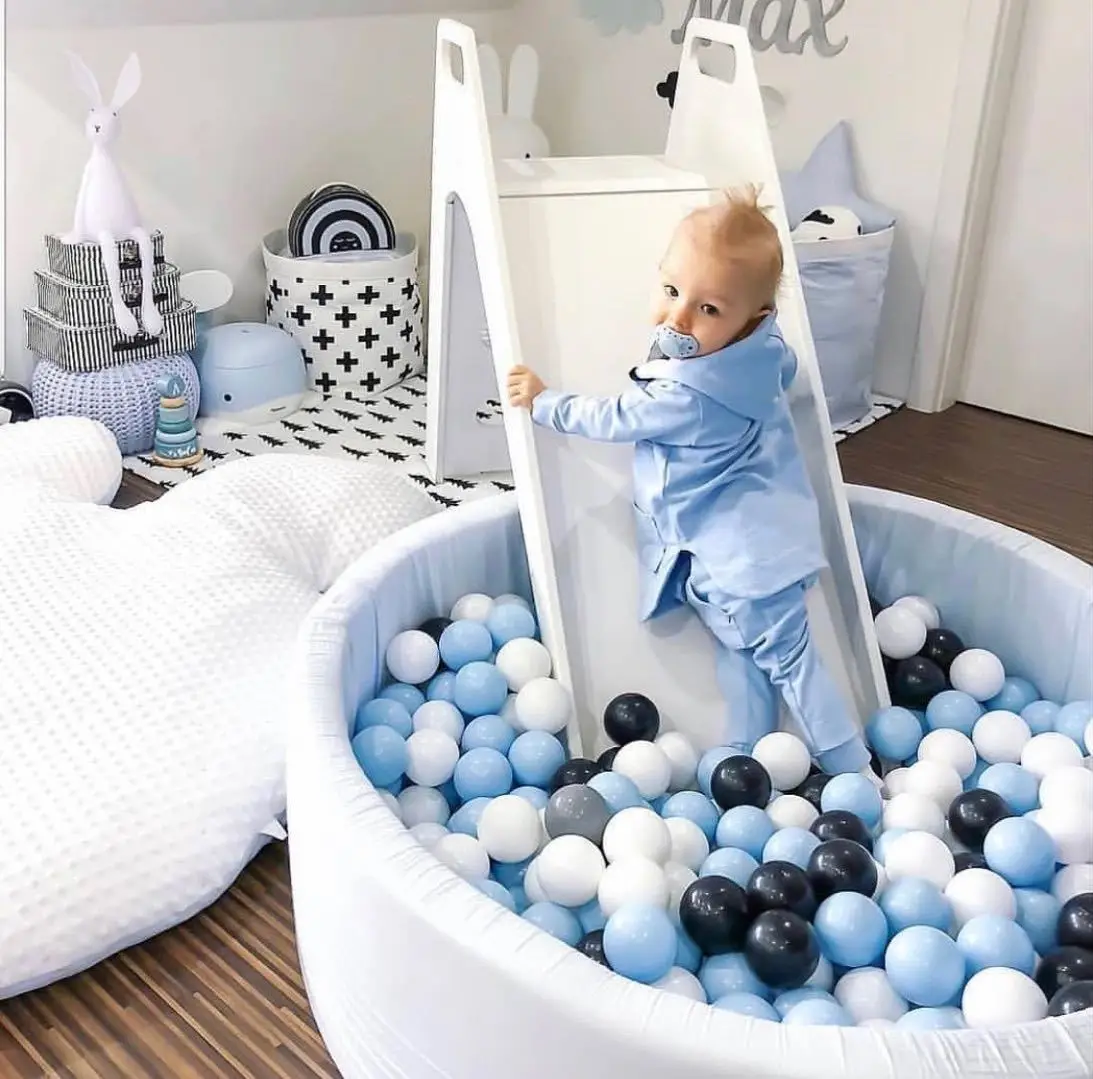 Baby Playpen Children Safety Barrier Pool Balls Foldable Dry Pool Infant Ball Pit Ocean Ball Toys For Children Birthday Gift