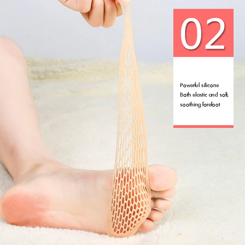 Almofadas metatarsais gel reutilizáveis-1 par-com almofada do antepé metatarsalgia-para a bola de alívio da dor do pé para o corredor, salto alto