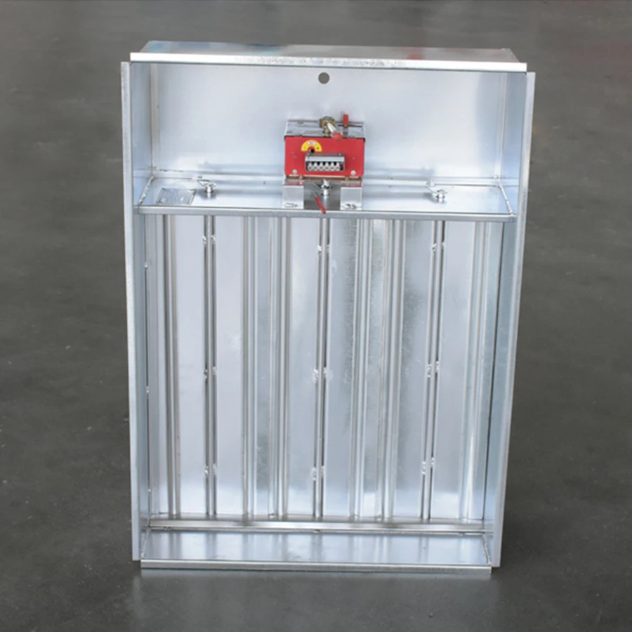 Factory Direct Sale Electric Multi-Blade Air Vent Positive Pressure Register & Grille Exhaust Vent for Smoke Removal