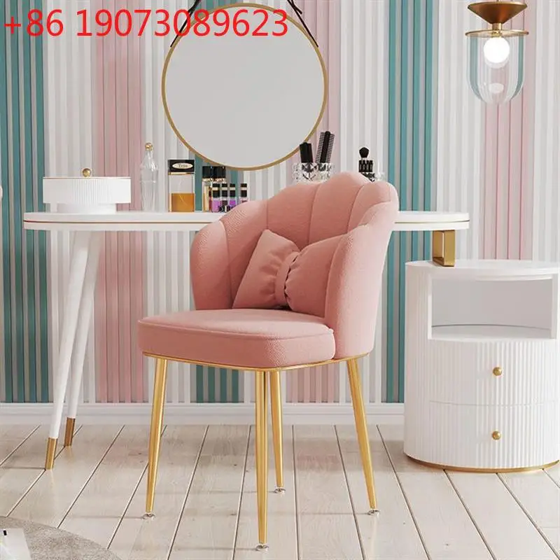 

Modern Minimalism Dining Chair Banquet Bedroom Dresser Crown Makeup Chair Originality Designer Salon Home Furniture Muebles FYDC