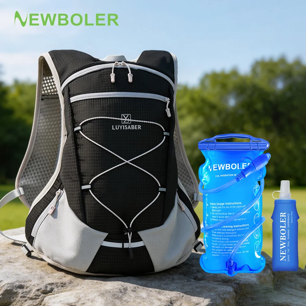NEWBOLER Wanderrucksack, leichter Reise- und Bergsteigerrucksack, wasserdichte Sporttasche, Kletterrucksack, Herrenzubehör