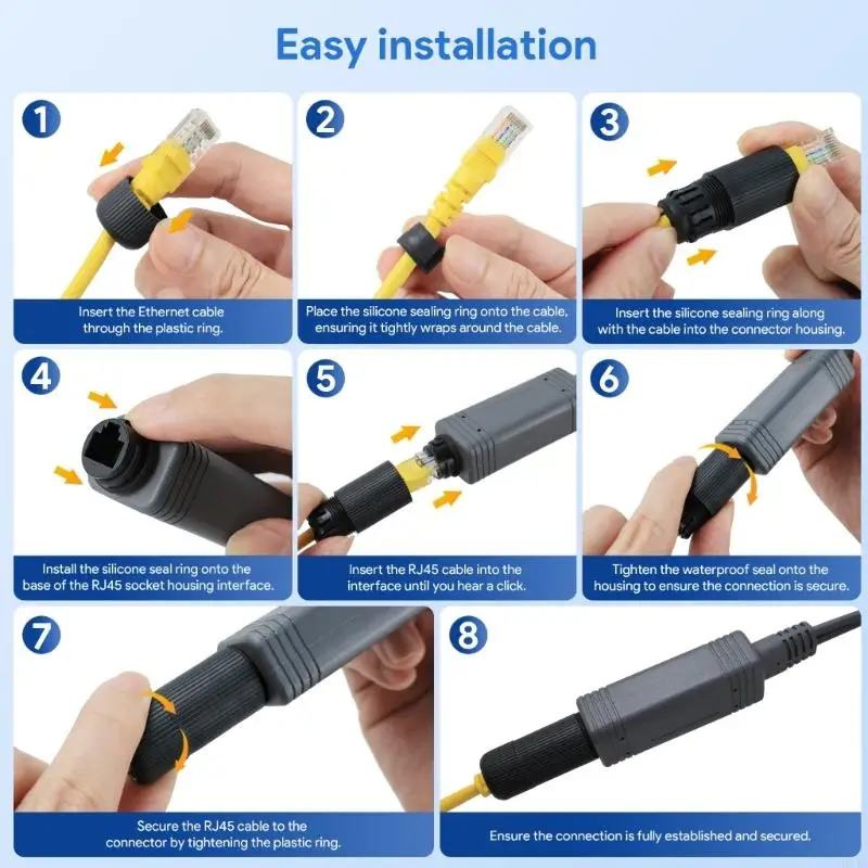 E74D 150W PoE Injector for Mini PoE Injector Splitter Power Over Ethernet Networking Adapter for Dishy Mini