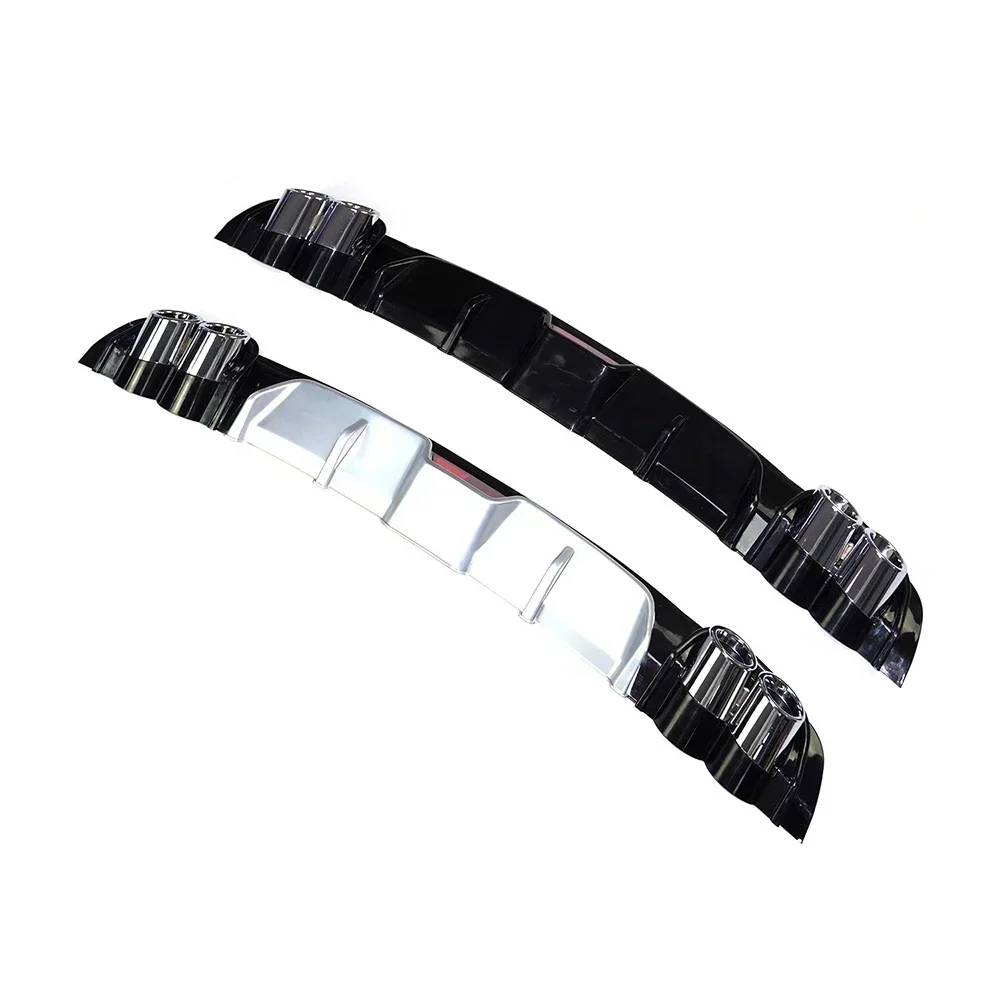 118/128CM Universal Car Bumper Rear Lip Rear Spoiler Bumper Auto Rear-lip Bumpers High Quality PP Material Car Spoiler Diffuser
