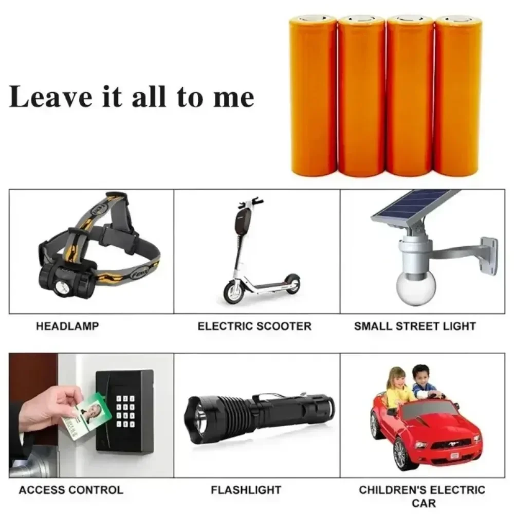 3.7V 5000mAh INR21700-50T Original Battery 21700 5.0Ah 30A High Discharge Super Large Capacity for Power Tools Flashlights Etc.
