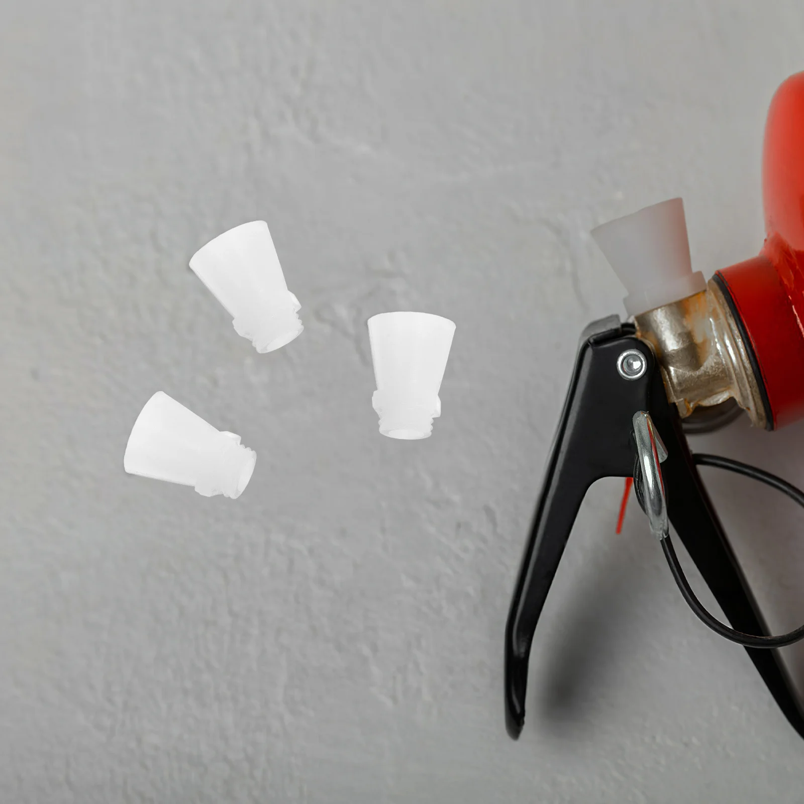 50 stücke Feuer Düsen Für Mund Kunststoff Feuer Zubehör Feuerlöscher Düsen Zubehör Ersatzteile Feuerlöscher