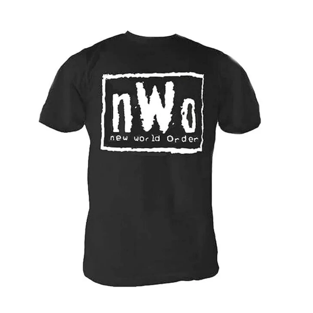New NWO New World Order Color Logo T Shirt Graphic Cotton Hi