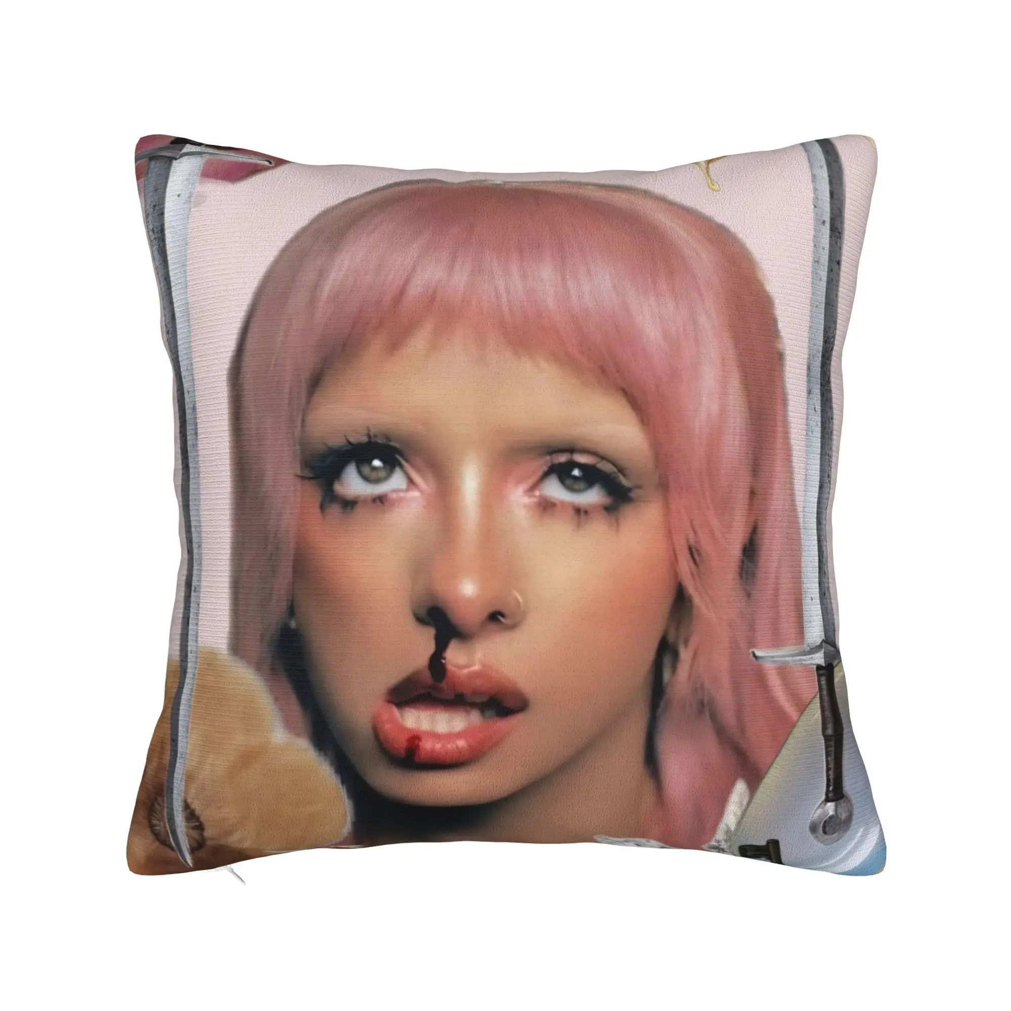 Decorative Pillowcases Melanies Martinez Hades Album 2026 Product Seater  Throw Pillow Case Cover Square Multi-Size