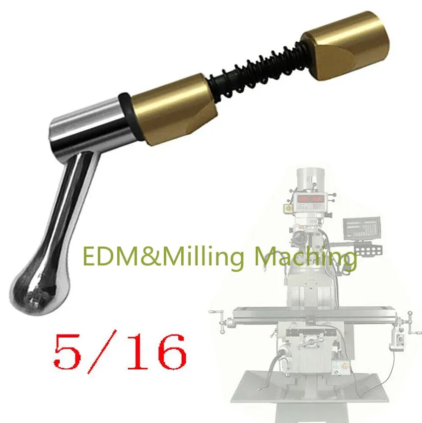 

High Quality Milling Machine Quill Lock Bolt CNC Handle 5/16 & Brass Sleeve Vertical Mill Tool Durable