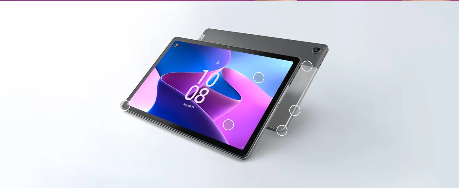 Global Rom Lenovo M10 Plus (3rd Gen) 10.6 inch 2K 60Hz Display Mediatek G80 4GB 128GB Wifi 7700mAh Qitian K10 Pro Android Tablet