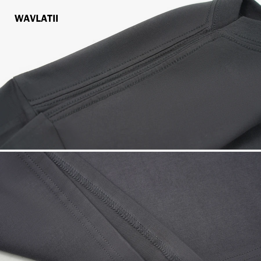 WAVLATII 여성용 신상 코튼 티셔츠, 여성용 블랙 쿨 프린트 티, 레이디 화이트 캐주얼 스트리트웨어, 여름 반팔 상의, WT2504