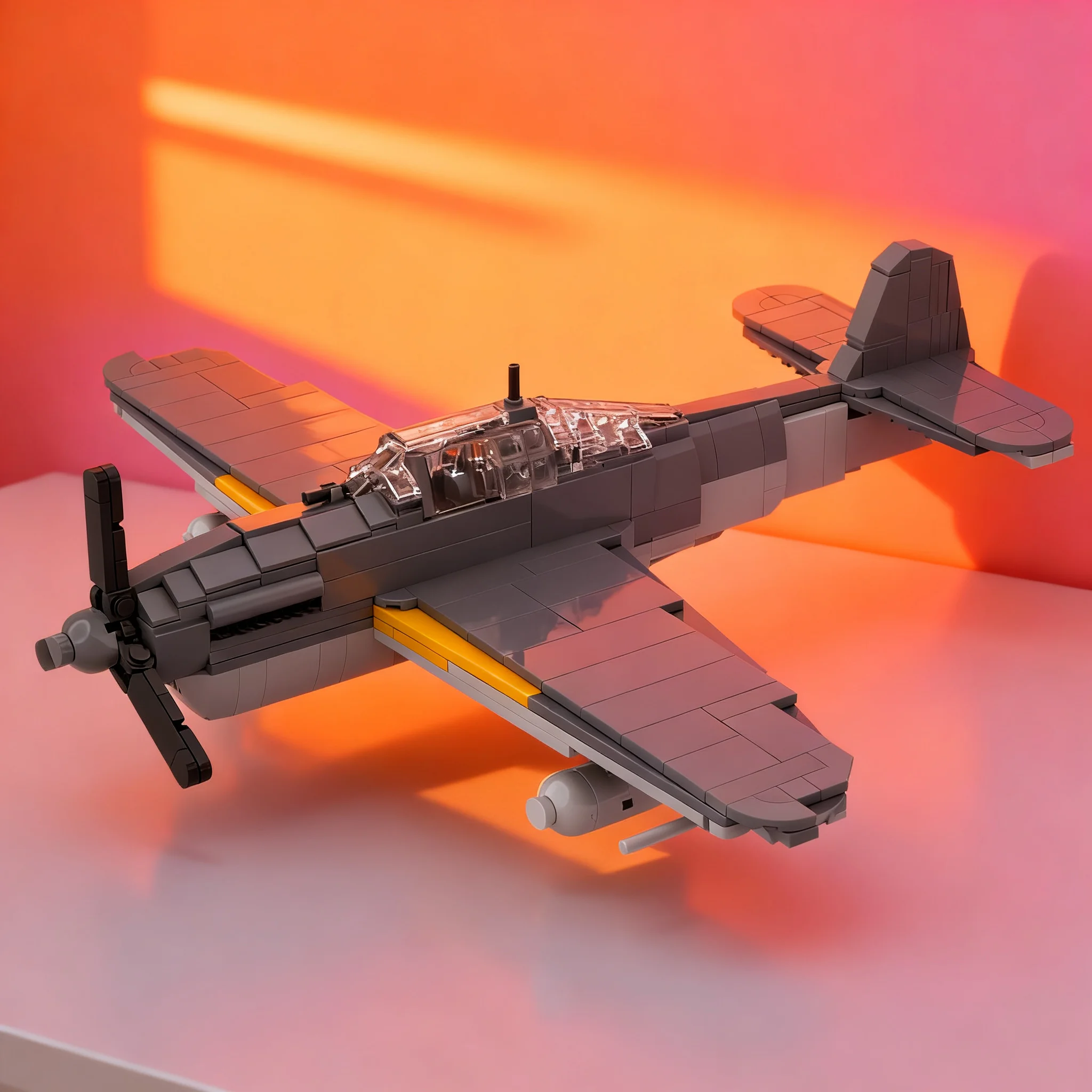 Art Craft Idea - 645pcs MOC Yokosuka D4Y1 1 35