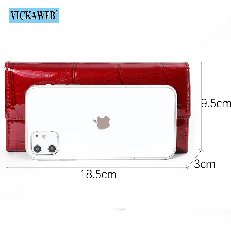 Free Gift Women Wallet Diamonds Leather Female Purse Fashion Hasp Coin Pocket Long Design Clutch Ladies Card Holder Money Bag