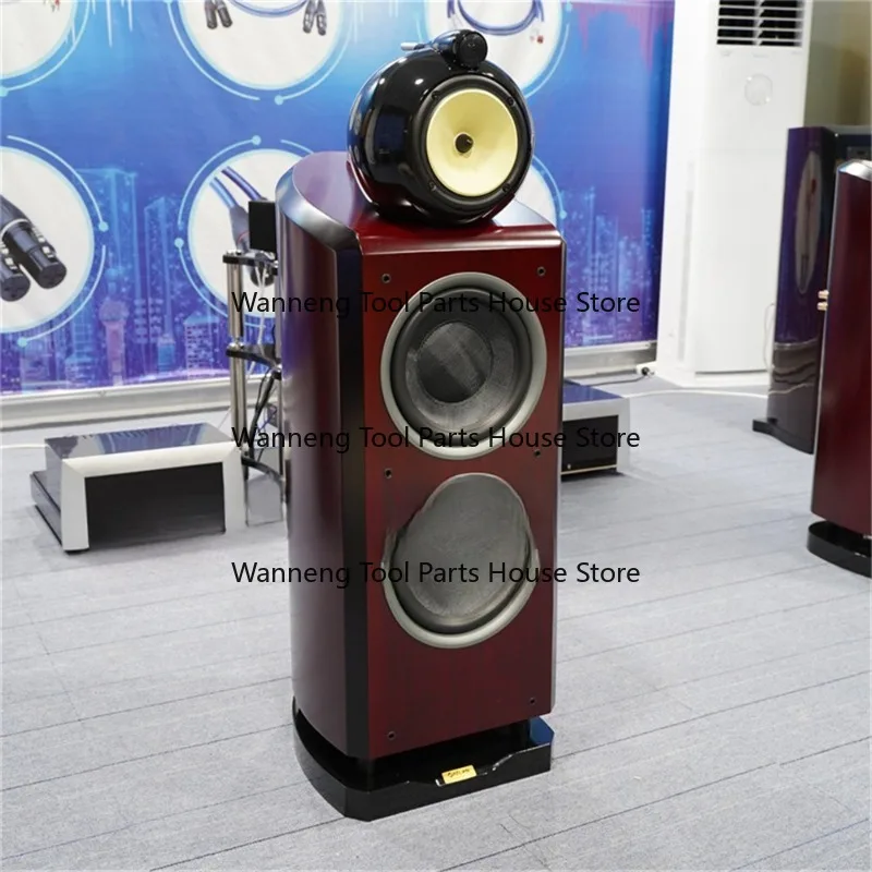Version Three-way Double 10 Inch HiFi Floor Speaker Mid-woofer 6.5 Inch Sensitivity 90dB