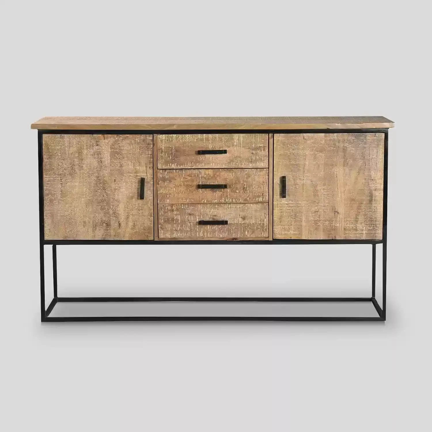 2 Doors 3 Drawers Sideboard 160cm Household Storage