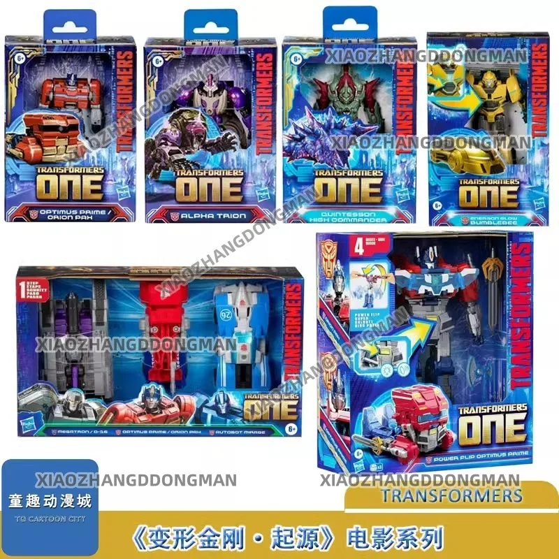 New Spot Transformation Toy Origin Orion Optimus Prime Five-faced Monster Bumblebee Titanium Master Movable Figure Model Toy