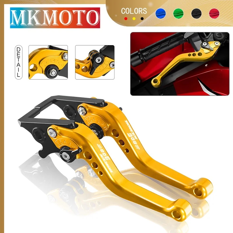 

tracer 700gt 900gt New Short Brake Clutch Levers For Tracer 700GT 14-20 Tracer 900GT 14-25 Motorcycle Adjustable Handle Grips