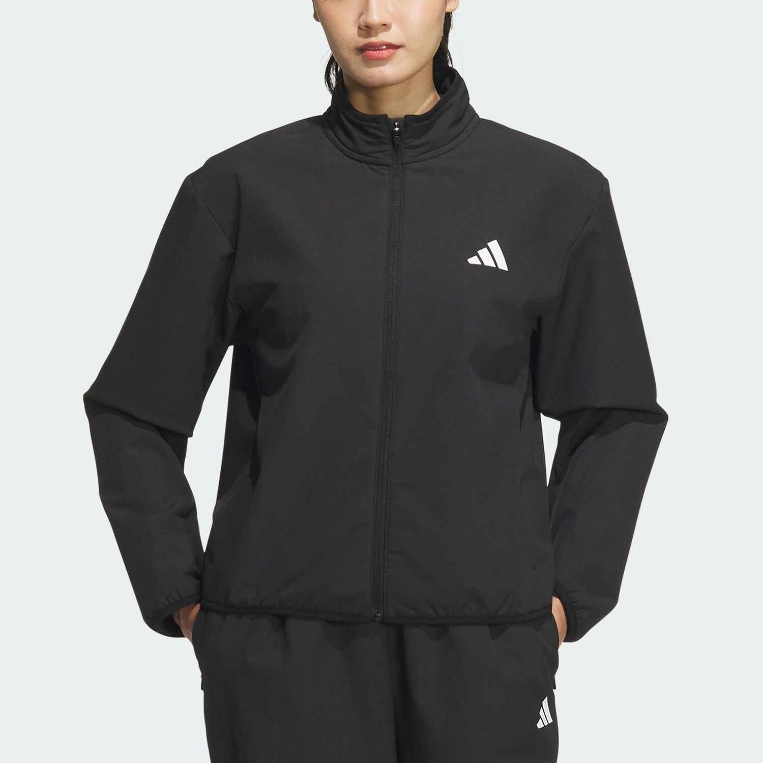 

Adidas genuine Classic Women's Stand-Collar Sports Jacket KA7075