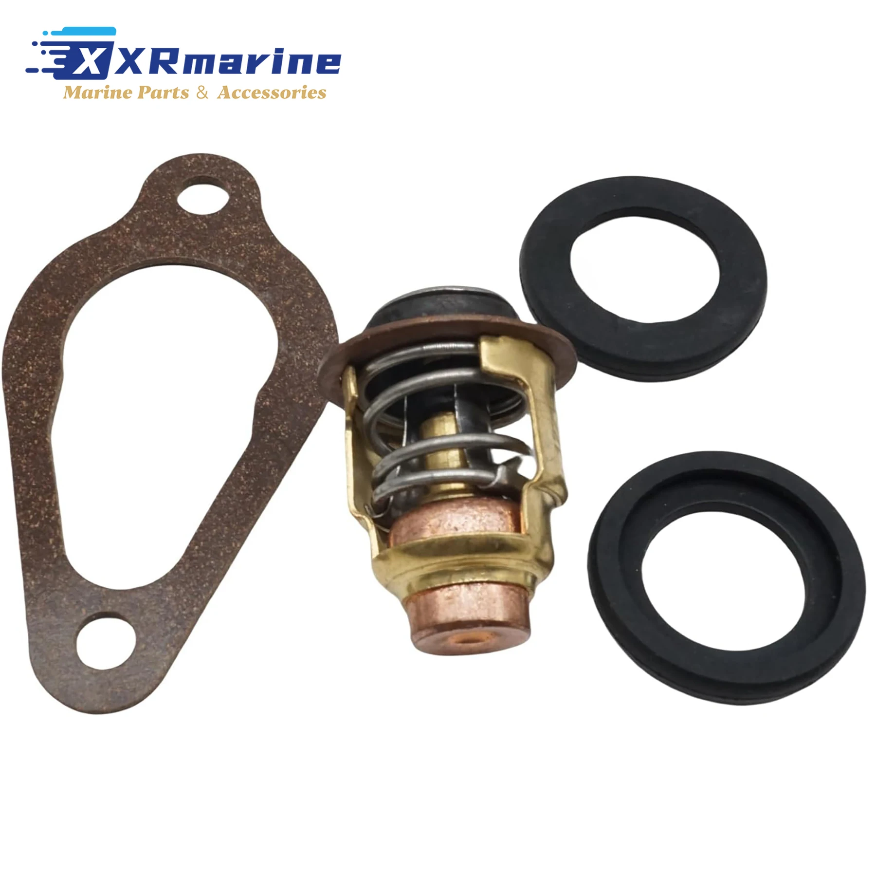 122℉ 50℃ Thermostat Kit Compatible with Nissan Tohatsu 2-40 HP MFS2A MFS2.5 MF3.5  MFS4  MFS5  MFS6 Outboard Motors