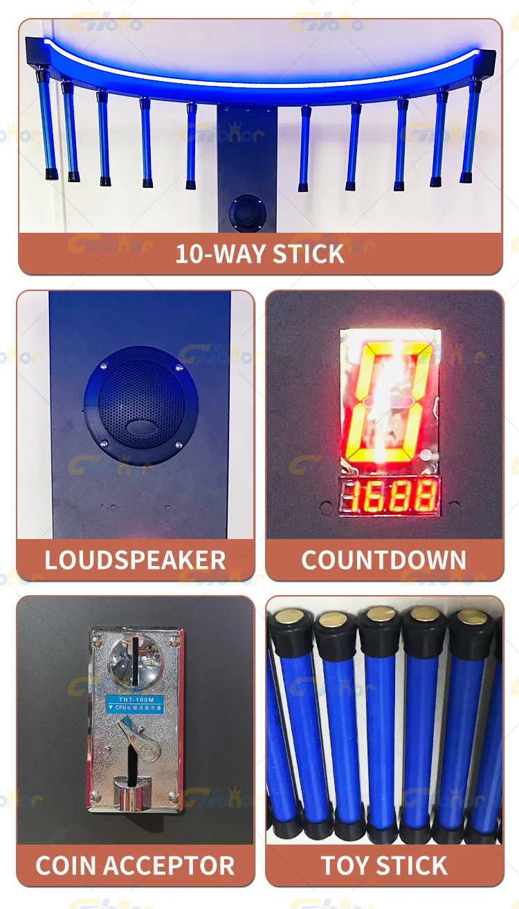 Augen Schnelle Chips Maschine Arcade Falling Stick Spiel Arcade Maschine Version Speed Catch Stick Maschine