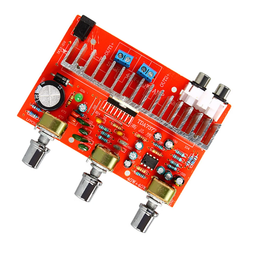 

Power Amplifier Board 40W Dual Channel Stereo Module For Motorcycle Vehicle Use Dc 12V Small Size Professional Chip