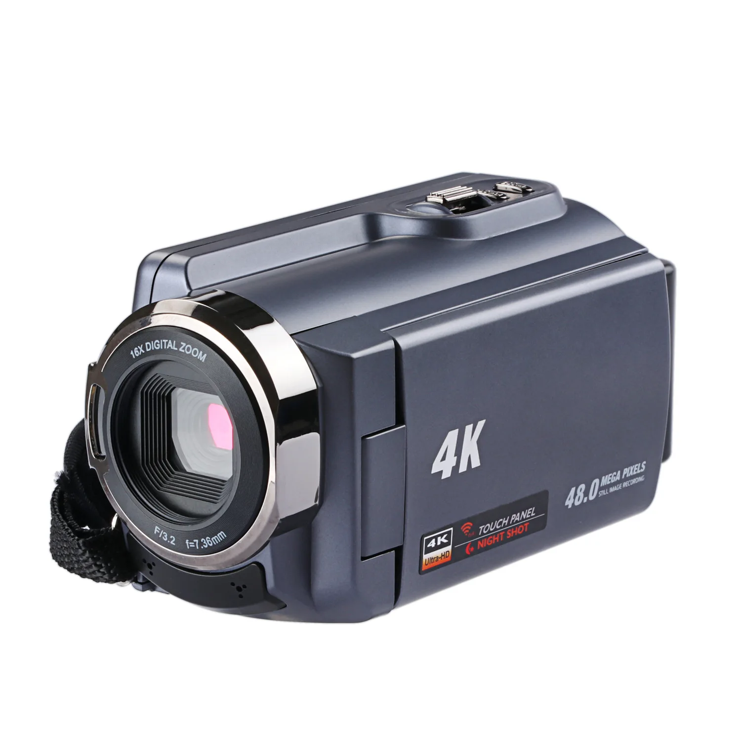 4K Camera Night Vision HD Digital Camera Touch Display Wi-Fi Digital HD Camera HDV-534K CMOS Image Sensor For Travel Vlog