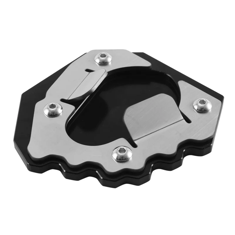 

1 Piece Motorcycle Kickstand Accessories Support Extension Foot Pad Base For Tiger 1200 Tiger1200 2022 (Black)-ABQA