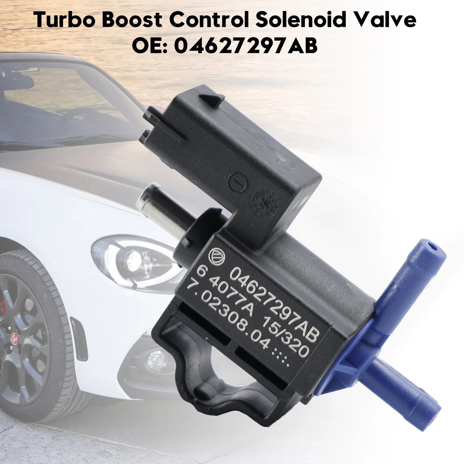 Topteng Turbo Boost Control Solenoid Valve for Fiat 500X 124 Spider 1.4L 04627297AB