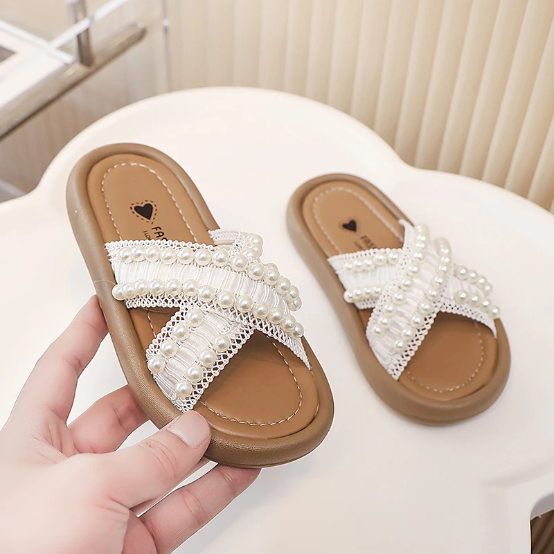 Girls Cloud Slides Toddler Shower Slippers Baby Cute Clogs Beach Pool House Sandals Quick Dry Anti-Slip Shoes for Kids