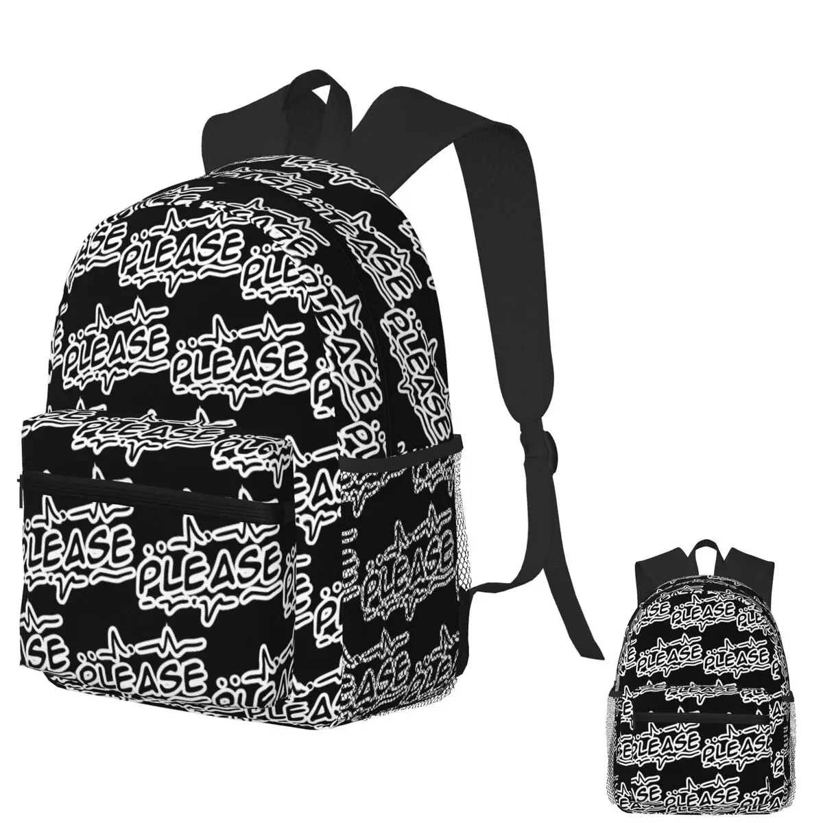 

Пожалуйста, студенческий рюкзак с звуковым эффектом Doujinshi, школьная сумка, походный дорожный рюкзак для мужчин и женщин, модная сумка для книг, сумки на плечо