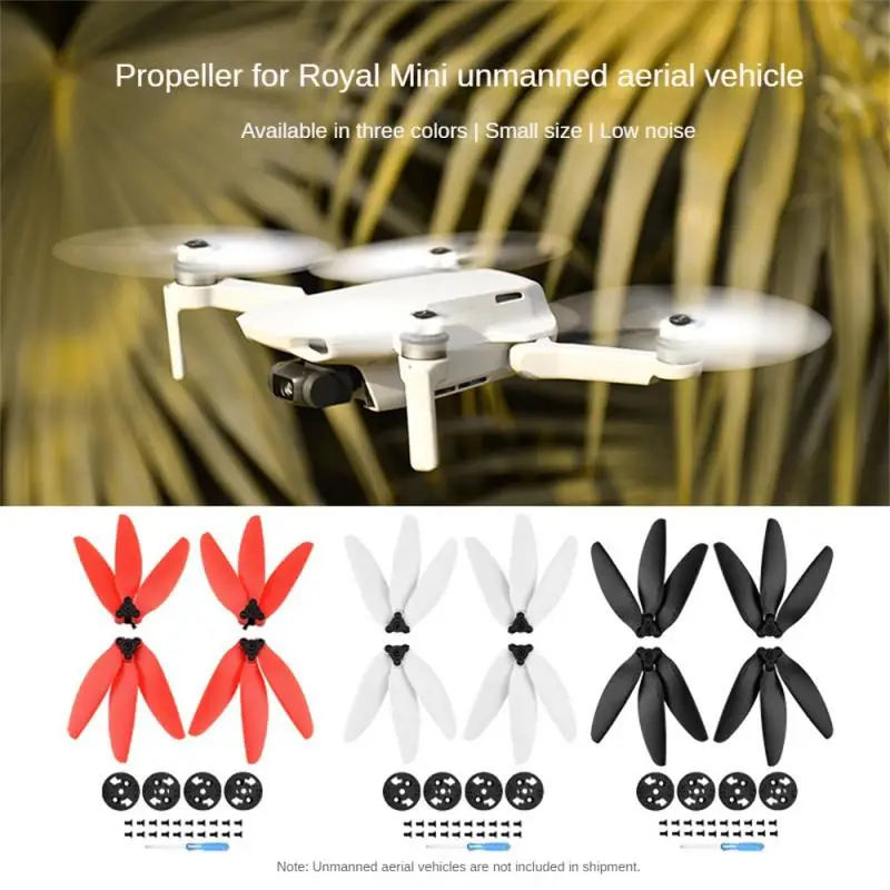 Three-blade Propeller for DJI Mavic Mini /Mini 2 Drone Light Weight Props Blade Replacement Wing Fans Spare Parts Accessories