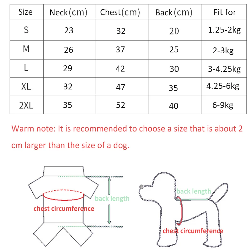 Warm Fleece Sweater for Pets, Small Dog Clothes, Cat Warm Coat, Puppy Harness, Puppy Flush Sweater, Autumn and Winter