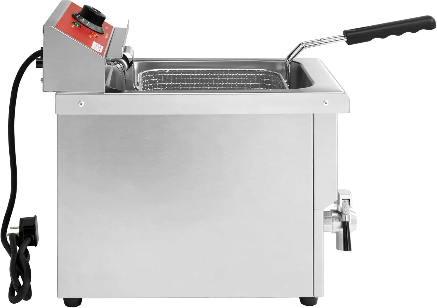 29Y-015 상업용 전기 조리대 프라이어, 15lb. 용량, 208/240V, 3500W, 바구니 1개