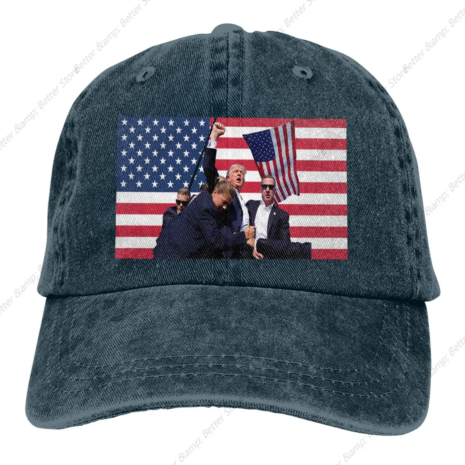 Trump Pennsylvania Rally Survived Shot Election 2024 Not Miss Baseball Hat Low Profile Caps for Men Women