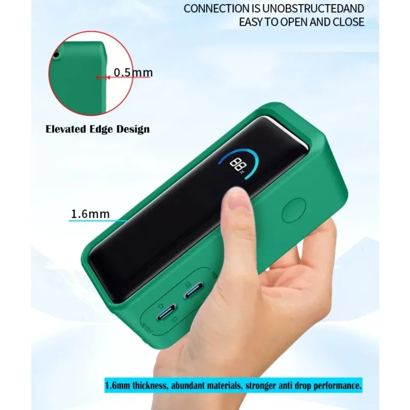 

For Anker Prime 9600mAh 65W Power Bank - Anti - Touch All Round Protection Cover Anti Collision & Scratch Free