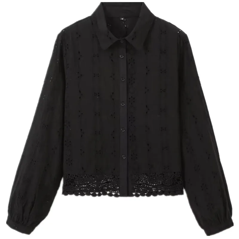 

Свободный крой, длинный све, хлопковая вышитая irt, женская мода, осень-зима, Новое поступление, универсальная повседневная деловая одежда