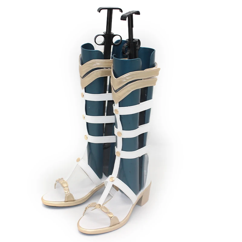 Cyrene cosplay honkai: star rail traje mulher cyrene sapatos botas halloween carnaval festa jogar sapatos de papel para mulher