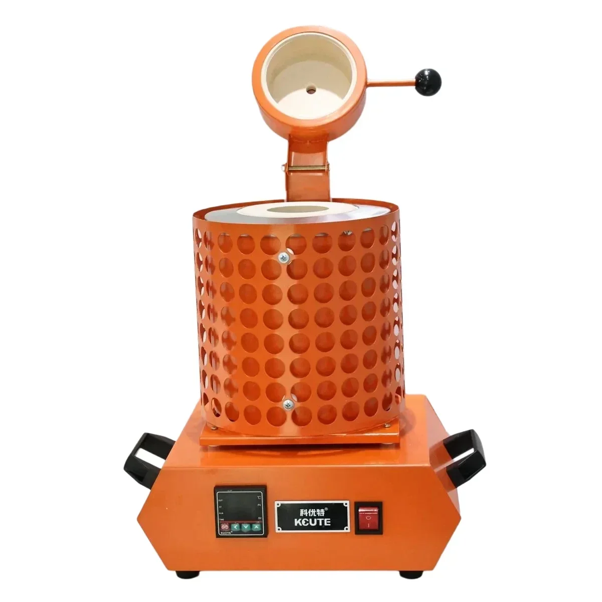

Excellent Top Quality3KG 2000W 1150°C Smelting Furnace High Temperature Melting Gold Silver Copper Aluminum Melting Furnace