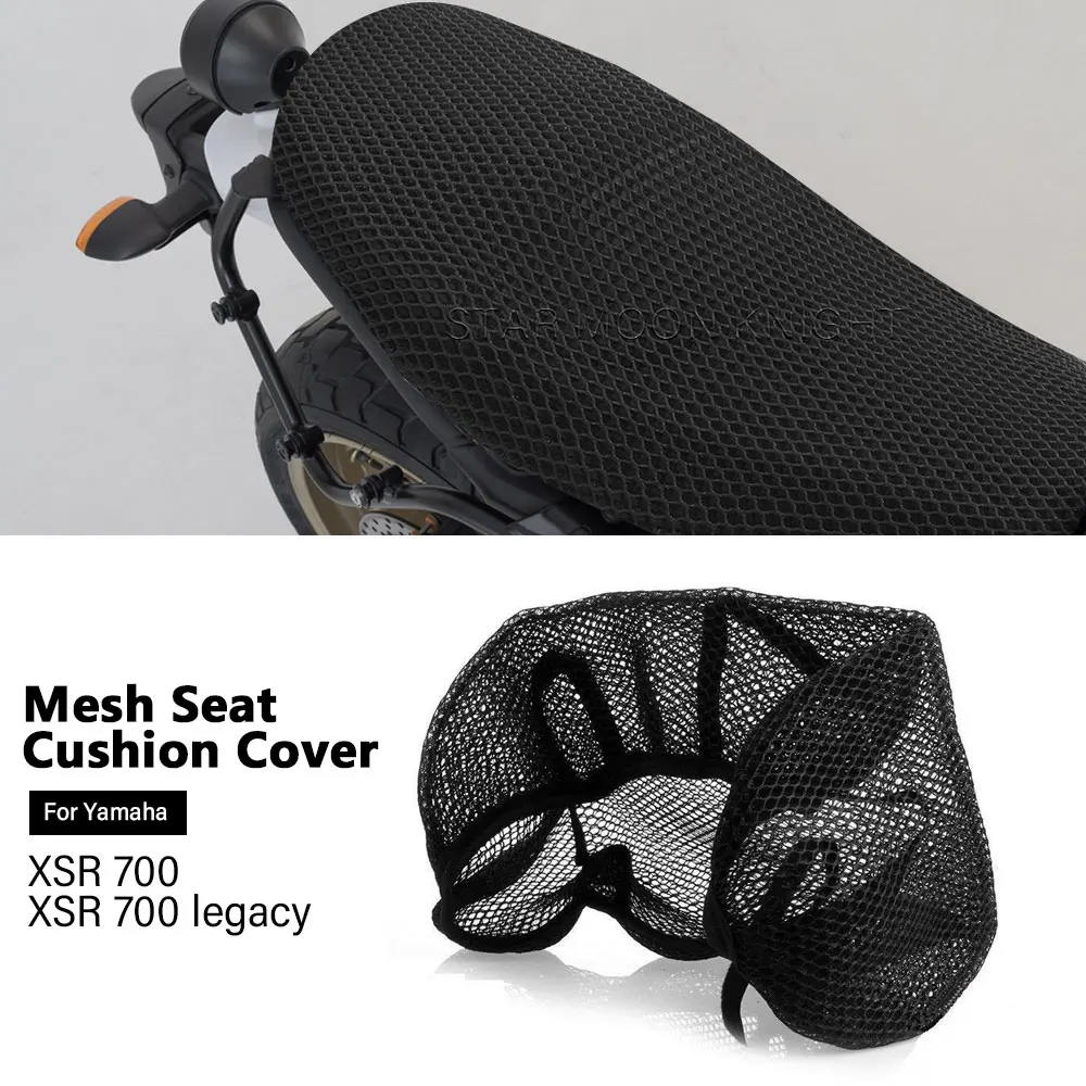 

For Yamaha XSR 700 XSR700 Legacy Breathable Waterproof Honeycomb Mesh Seat Cushion Cover Motorcycle Accessories