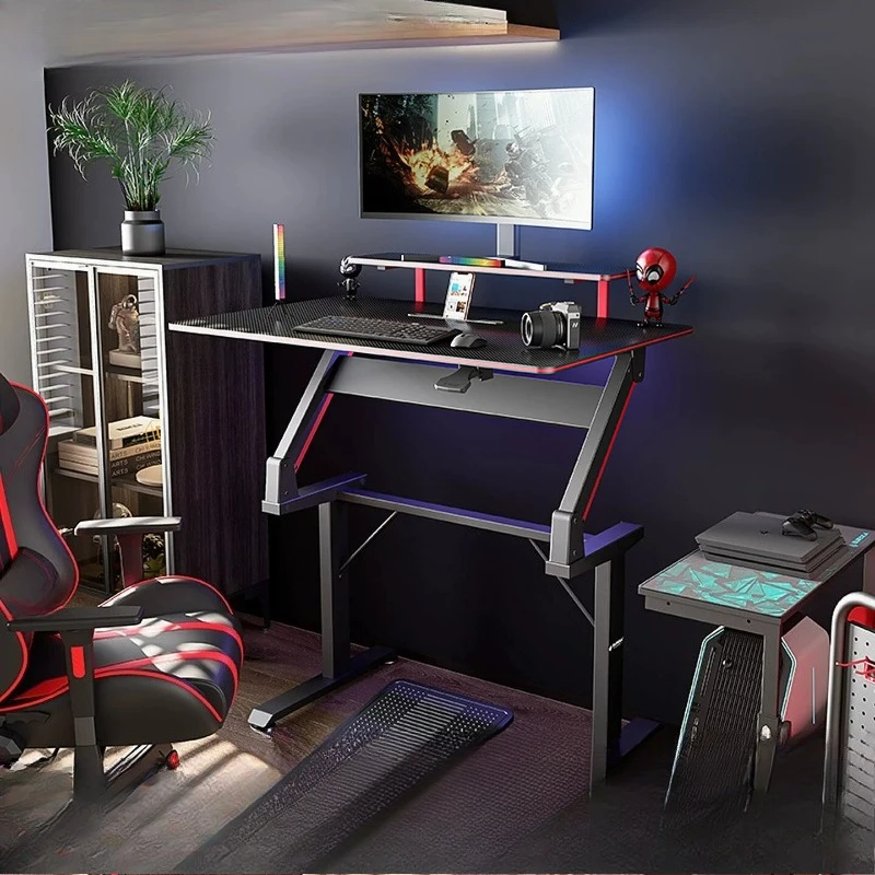 Revolutionary Pneumatic Lifting Table Gaming Table Desk Bedroom Desk Multifunctional Household Computer Desk