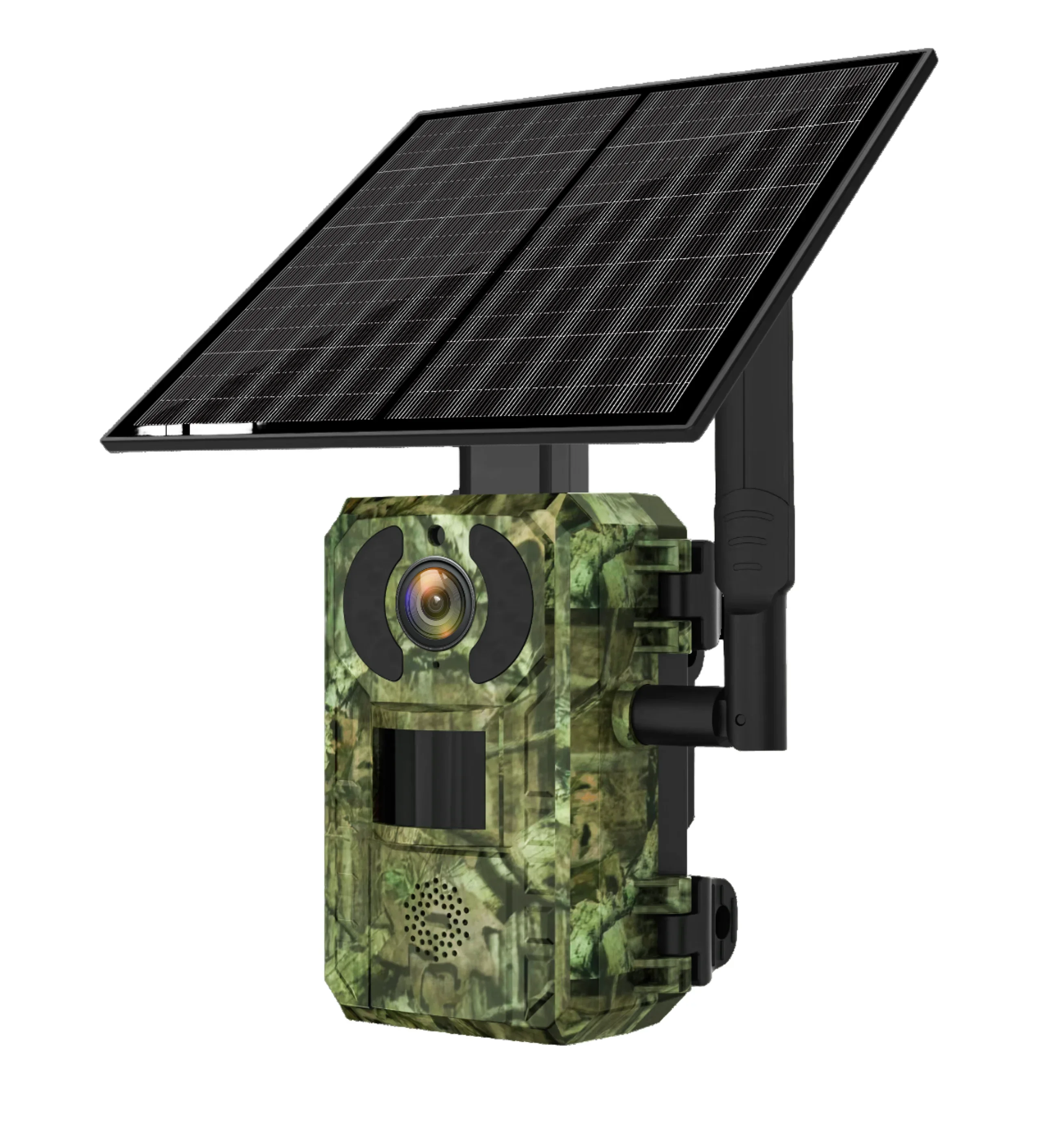 Solar Panel Hunting Trail Camera Infrared Live Video Wildlife Monitoring Forest Surveillance 4G Trial Camera For Deer Hunting