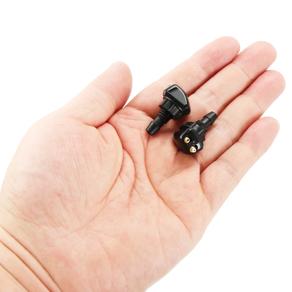 2 × سيارة العالمي غسالة ممسحة فوهة رذاذ الماء o Lacetti كابتيفا كروز نيفا سبارك أبيكا سونيك لمازدا CX-5 CX5 Atenza Axela #4