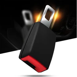 for 1Pc Car Safety Belt Extender Seat Belt Cover Seat Belt Padding Extension Buckle Plug Buckle Seatbelt Clip Car Accessories