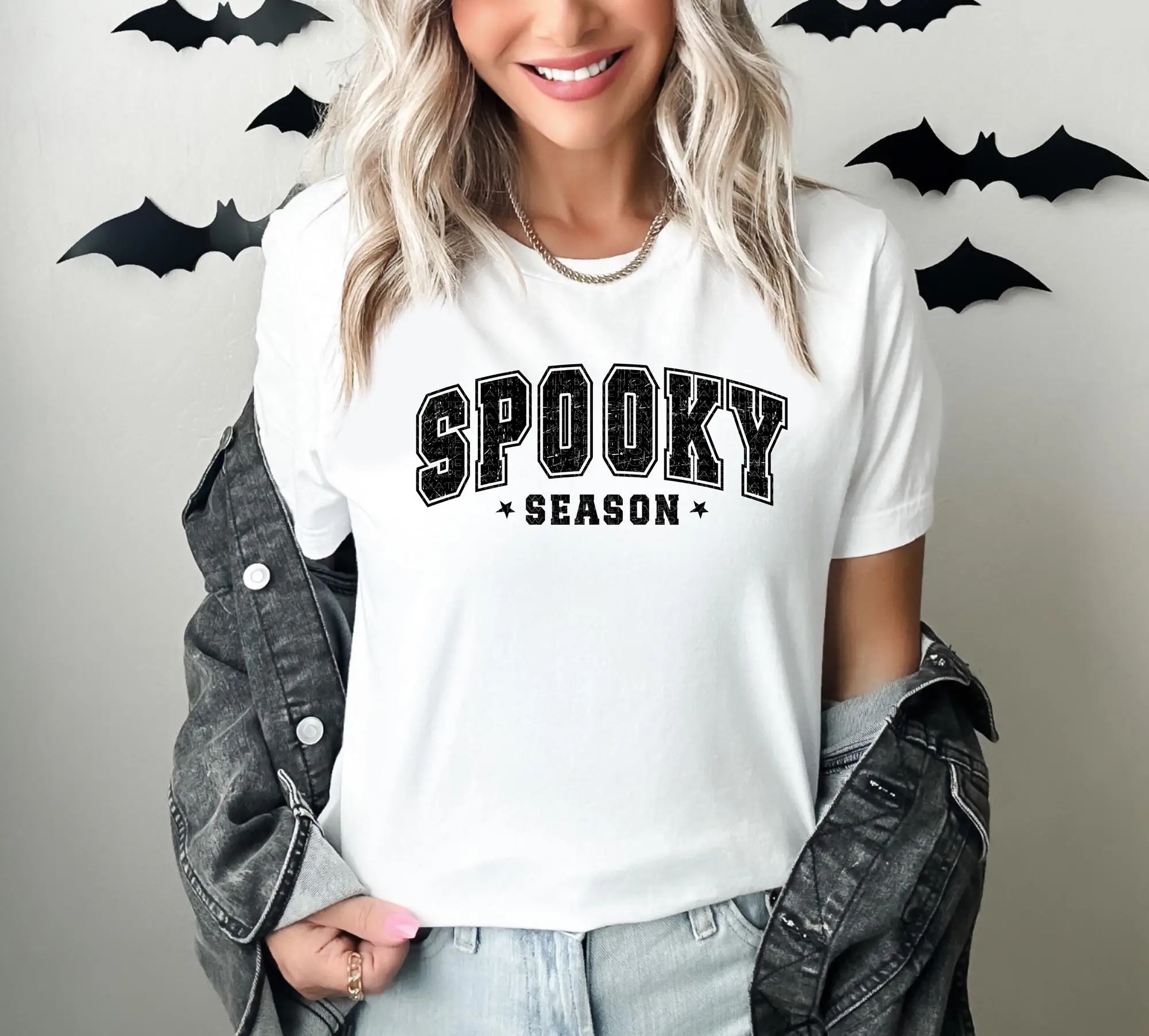 T-shirt Spooky Season pour Halloween, SweaT Varsity, Fall Vibes, Chimy